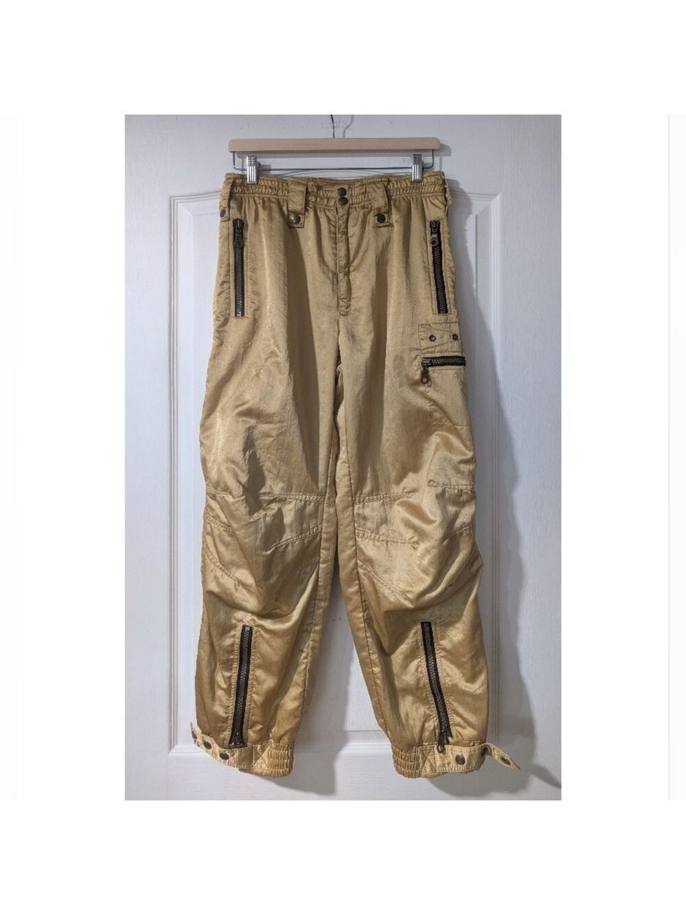 Vintage Numero Uno Ski Pants In Gold